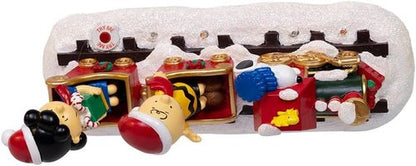 Kurt Adler Musical Train Table Décor - Battery Operated Peanuts Design | Perfect Holiday Decoration