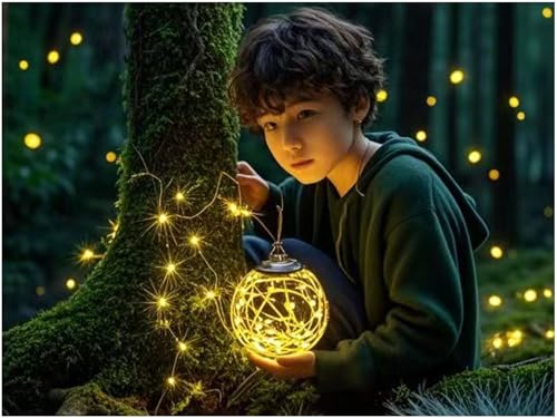 Warm White 16.5ft LED Fairy String Lights - 2 Pack Firefly Decorative Lights
