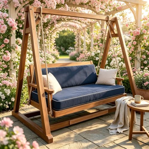 Outdoor Porch Mattress Cover Waterproof Queen Navy Blue 80x60x6 Variation of THIS listing