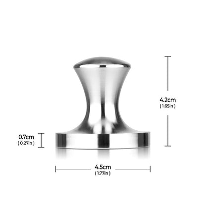 RECAPS Stainless Steel Espresso Coffee Tamper Filling Tool Reusable Coffee Filter Refillable Filter Compatible with Nespresso Vertuo Vertuoline Original Pods 45mm