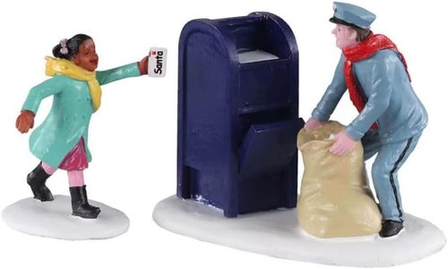 Lemax - Just In Time Christmas Village Figurine | Winter Scene Decor - 5.5 Inches