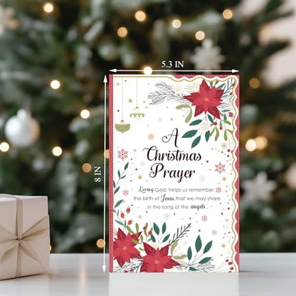 Religious Christmas Card for Man Woman with Poem - #1