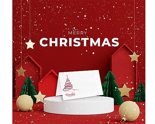 Christmas Table Place Cards Set 25 Tent Style Food Labels - Variation of Christmas / Christmas Table Place Card 03