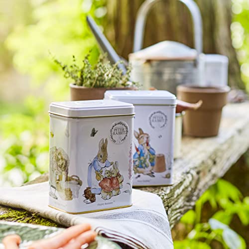 New English Teas Beatrix Potter Peter Rabbit Flopsy Bunnies Tea Tin with 40 English Afternoon Teabags