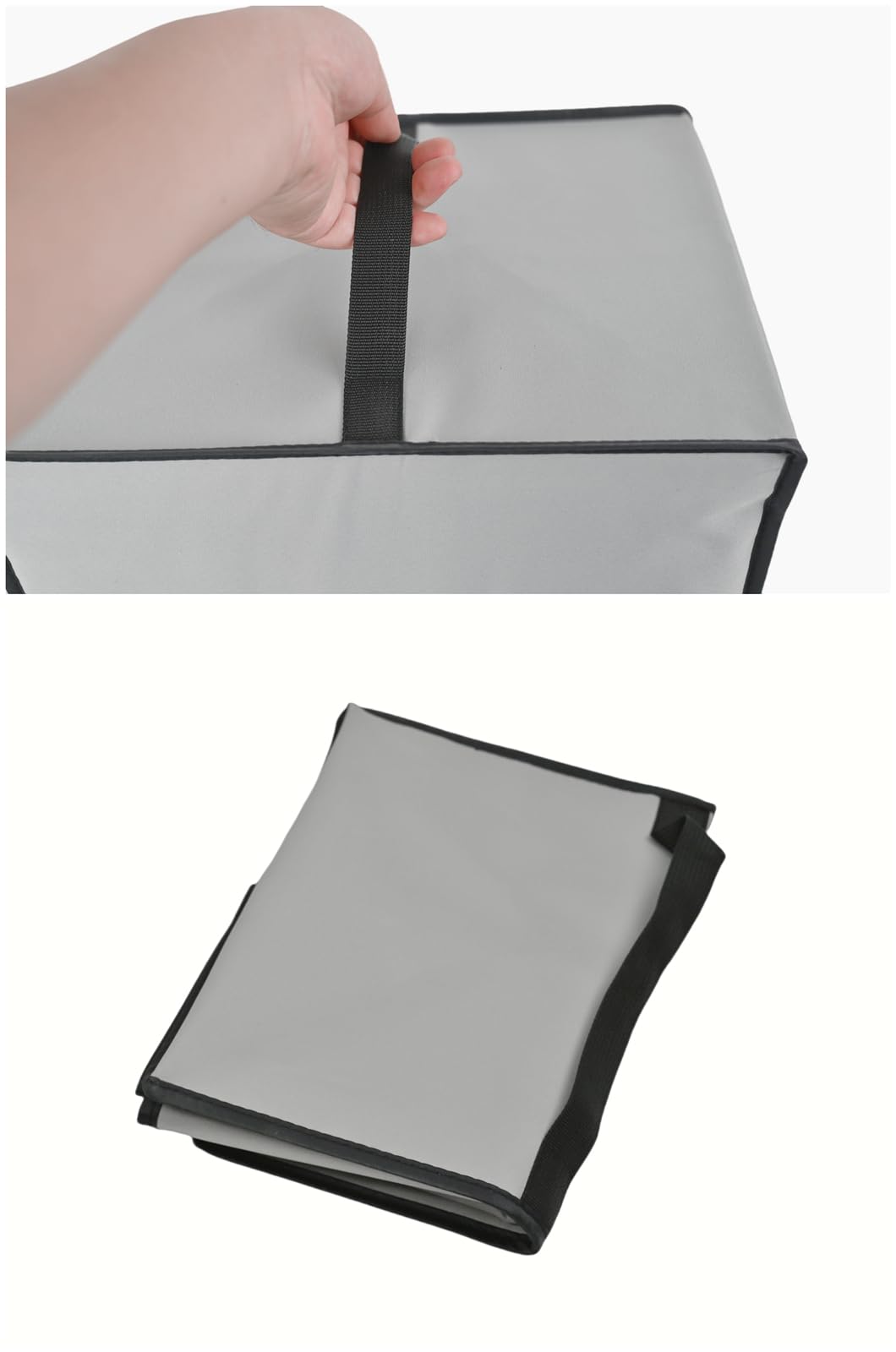 Slow Cooker Cover,Dustproof Waterproof Lid for Crock-Pot 7 Quart Oval Manual Slow Cooker(SCV700-S-BR) (Silver Grey)