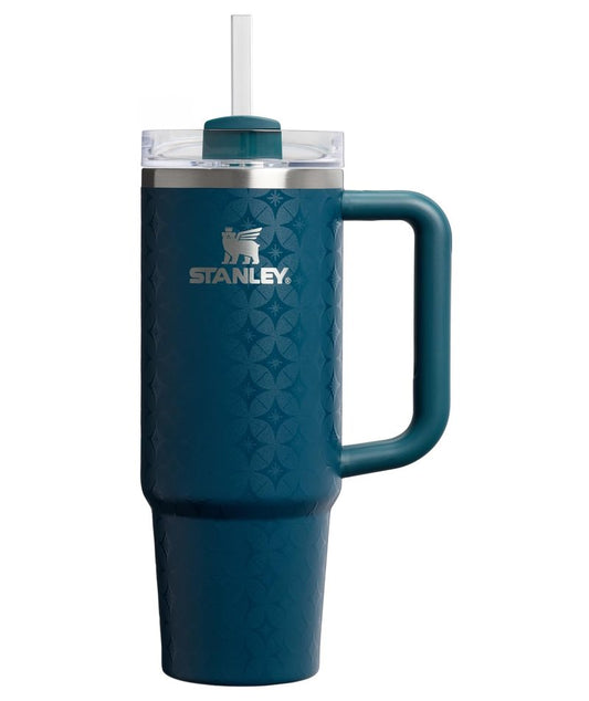 STANLEY Quencher H2.0 Tumbler with Handle and Straw 30 oz | Flowstate 3-Position Lid | Cup Holder Compatible for Travel | Insulated Stainless Steel Cup | BPA-Free | Ponderosa Star