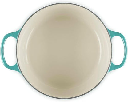 Le Creuset Enameled Cast Iron Dutch Oven - 4.5 Qt. | Signature Round Design in Riviera Color