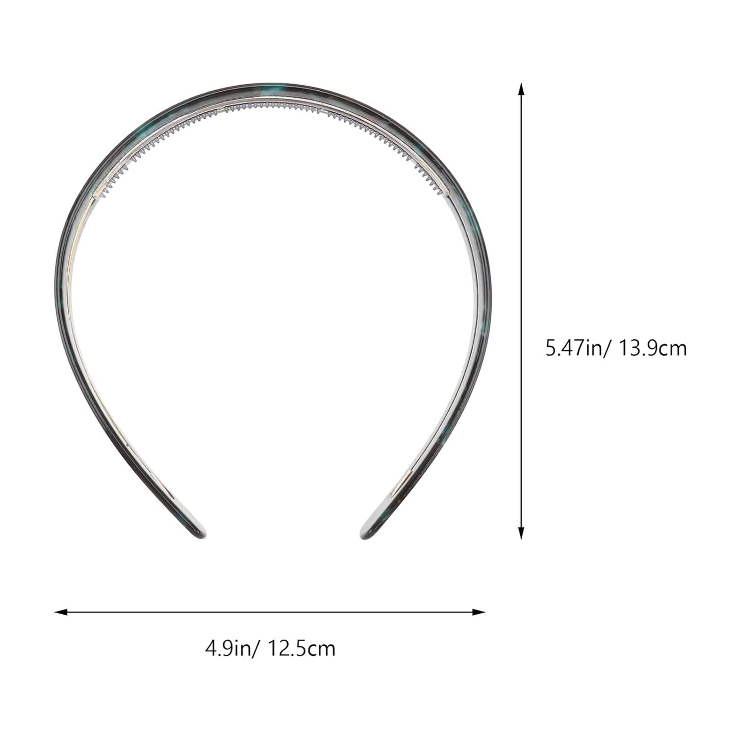 Uonlytech Hawksbill Pattern Headband - Non-Slip Hair Wrap Strips & Face Hairband | Stylish Hair Accessory