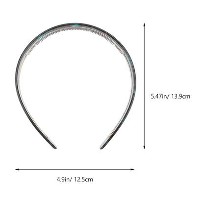 Uonlytech Hawksbill Pattern Headband - Non-Slip Hair Wrap Strips & Face Hairband | Stylish Hair Accessory