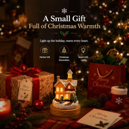 Rechargeable LED Mini House Night Light with Remote Control
