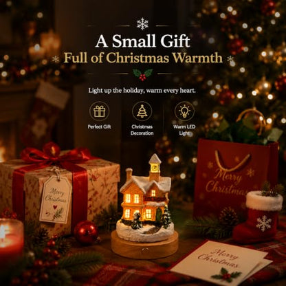 Rechargeable LED Mini House Night Light with Remote Control