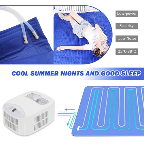 Small Single Water Cooling Mattress Pad for Bed - Portable Chiller System