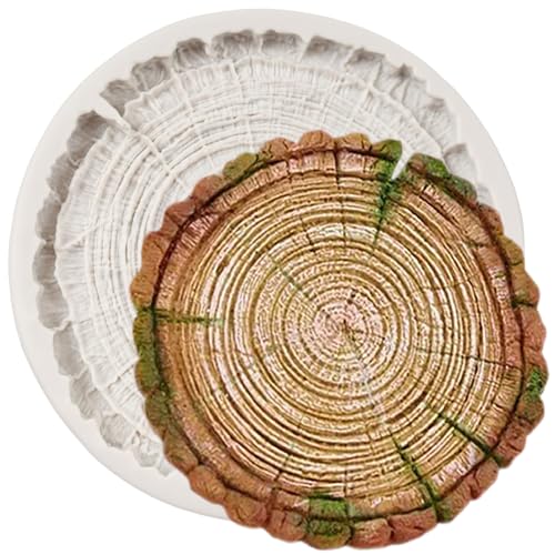 Tree Stump Silicone Mold for Cake Decorating - Style A