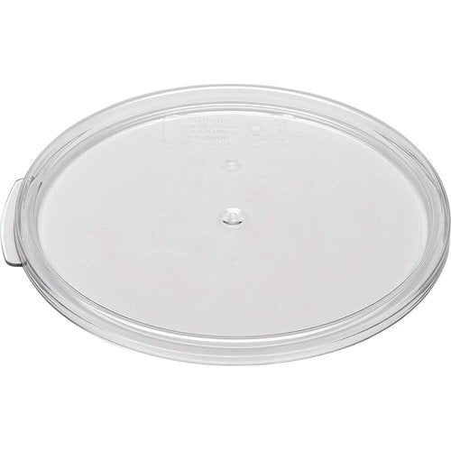 Cambro RFSCWC6135 Camwear Round Lid For 6 & 8 Quart Clear