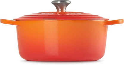 Le Creuset Enameled Cast Iron Dutch Oven - 5.5 Qt. | Signature Flame Color for Perfect Cooking
