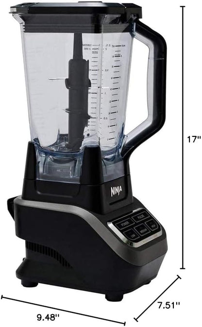 Ninja Professional Blender - 72 Oz Capacity with 1000-Watt Power & Total Crushing Technology - Black