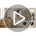 Wall Mounted Bathroom Medicine Cabinet with Adjustable Shelves - Farmhouse Style, White & Walnut Finish
