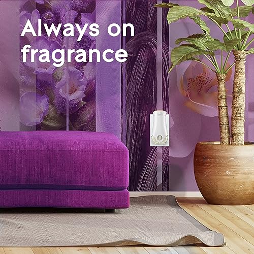 Glade PlugIns Refills Air Freshener, Scented and Essential Oils for Home and Bathroom, Lavender & Vanilla, 2.01 Fl Oz, 3 Count