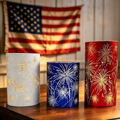 Set of 3 Celebration Hurricane Firework Lights Christmas Decoration Model A