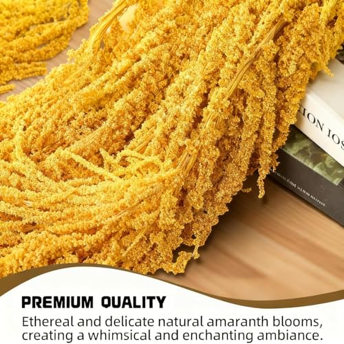 Artificial Hanging Flowers - Red Wisteria & Amaranthus for Wedding & Decor - 5Pcs