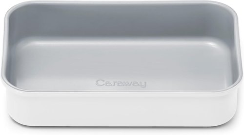 Caraway Nonstick Baking Pan - 9” x 6.5” Deep Ceramic Casserole Dish - Non-Toxic, PTFE & PFOA Free - White