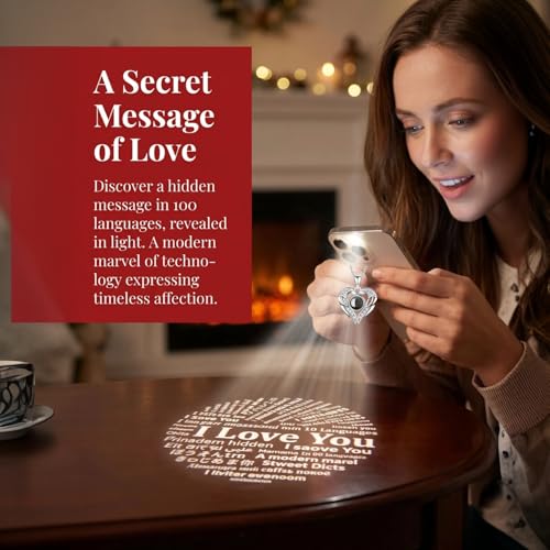 Red Preserved Rose Gift Box with LED Fairy Lights Romantic Keepsake for Women