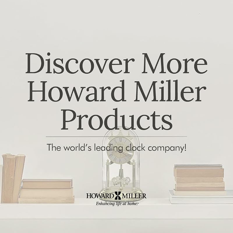 Howard Miller Joelle Tabletop Clock 555-197 - Anniversary Variation