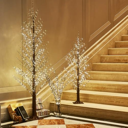 810 LED 6ft Brown Tree Lights for Christmas Indoor Outdoor Decoration - Variation of THIS listing