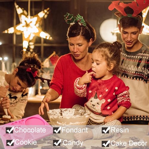 Christmas Crystal Ball Silicone Mold for Cake Decorating & Crafts - Holiday Fondant, Chocolate, Resin