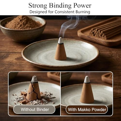 Natural Makko Powder for Incense Making - 10.58 oz (300g)