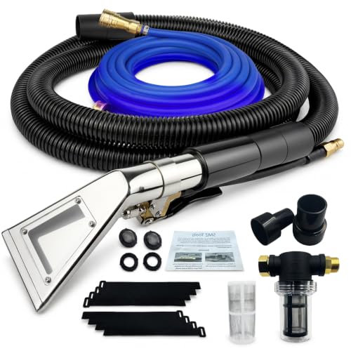 Shop Vacuum Carpet & Upholstery Extractor Hose Kit with Stainless Steel Wand