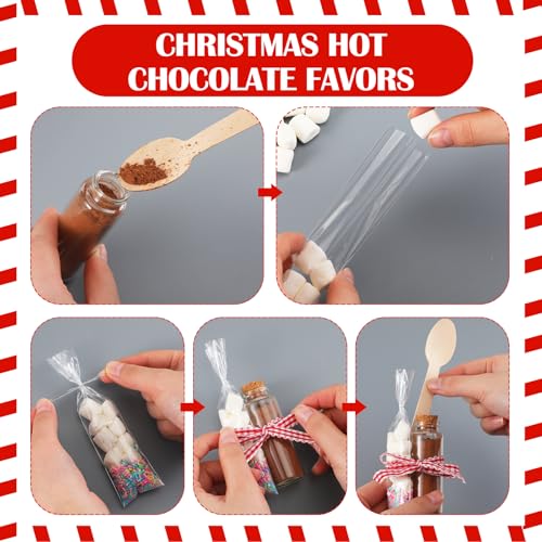 12-Piece Hot Chocolate Gift Set with Cocoa Tubes & Accessories