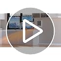 Electric Wall Heater with Thermostat Off-White - Fast Heating 220 sq ft