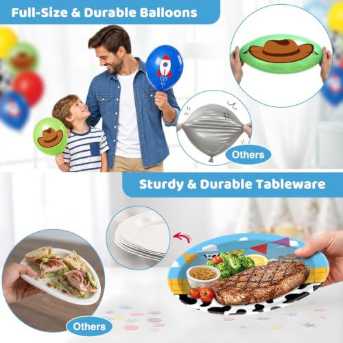 Toy Birthday Party Decor Set for 24 Guests - 179 Pieces
