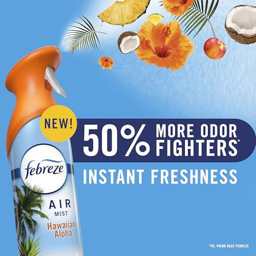 Febreze Unstoppables Fresh Odor-Fighting Air Freshener Spray, Room & Home, 8.1oz - Mix Pack