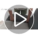 Dark Coffee Recliner Chair Cover 24-33in Stretch Washable 4-Piece Set