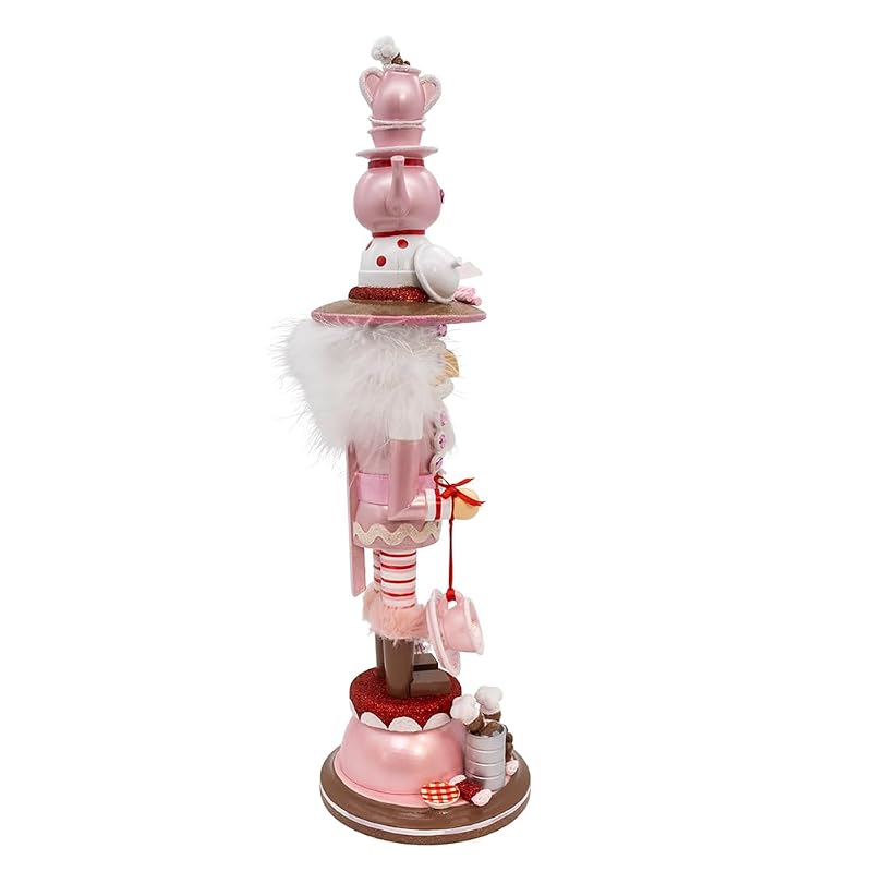 18-Inch Pink Tea Nutcracker | Hollywood Nutcrackers Kurt Adler