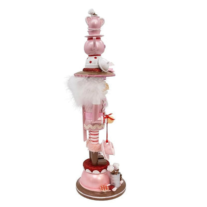 18-Inch Pink Tea Nutcracker | Hollywood Nutcrackers Kurt Adler