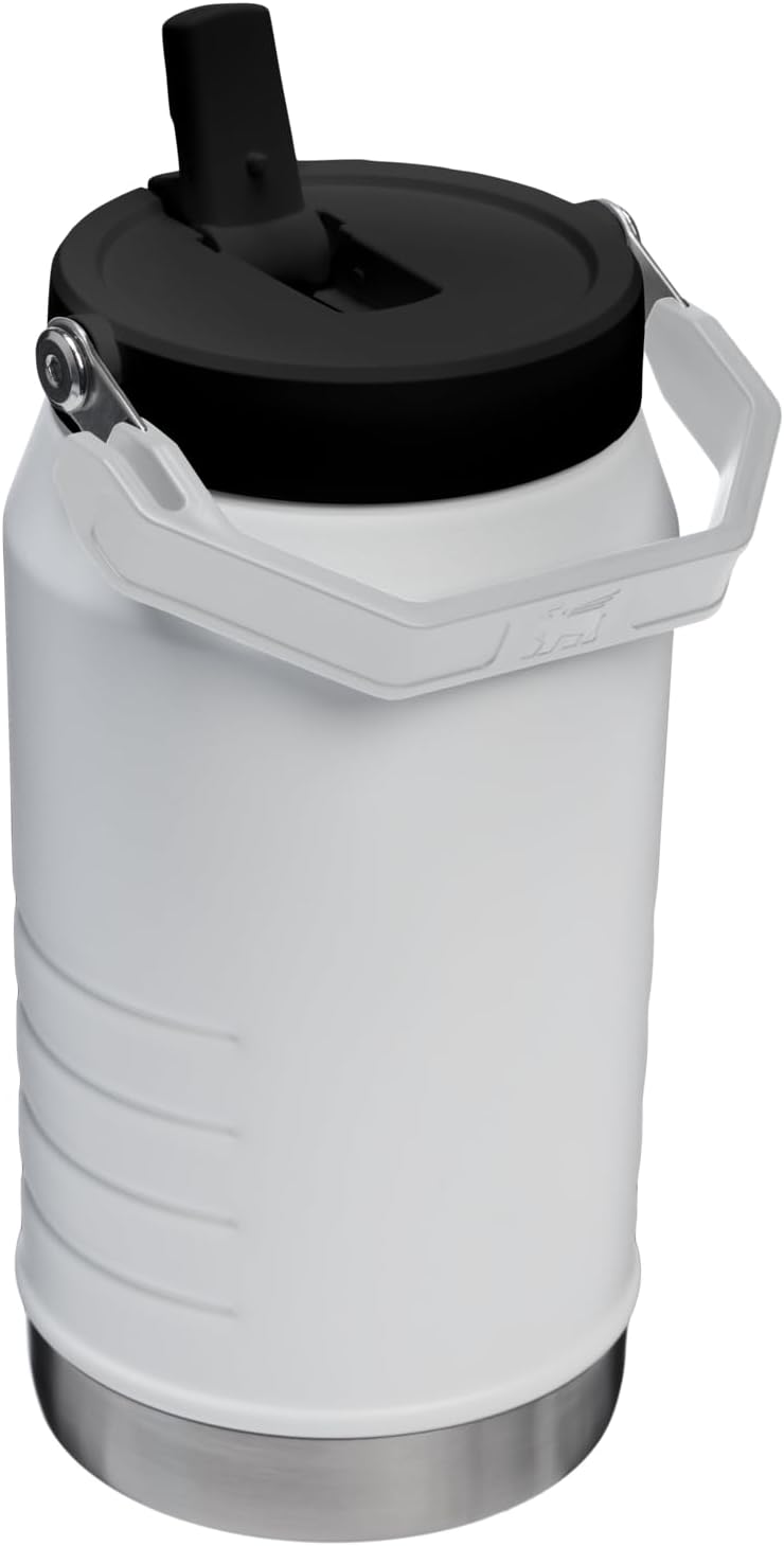 Stanley IceFlow 2.0 Flip Straw Jug - 64 oz Insulated Stainless Steel | Leakproof Travel & Sports | BPA-Free | Chalk