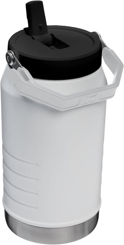 Stanley IceFlow 2.0 Flip Straw Jug - 64 oz Insulated Stainless Steel | Leakproof Travel & Sports | BPA-Free | Chalk