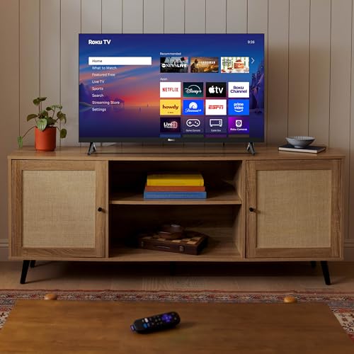 Roku Smart TV – 32-Inch Select Series, 1080p Full HD TV – Roku TV with Voice Remote – Flat Screen LED Television with Wi-Fi for Streaming Live Local News, Sports, Family Entertainment
