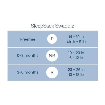 HALO Sleepsack Swaddle, 100% Cotton, Triangle Neutral, Multi, Small