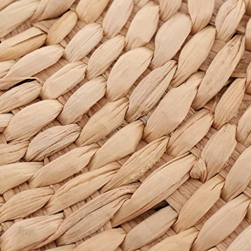 Meditation Floor Cushion Seat Pillow Natural Straw & Sponge Rustic Japanese Style