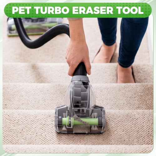 Pet Turbine Eraser Hair Brush Attachment for Bissell Vacuum - Compatible with 2252 2489 2486 2254 22543 24899 Models