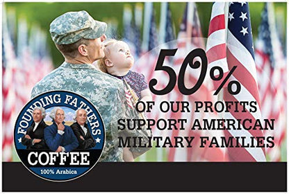 Founding Fathers Coffee Single Serve Pods for Keurig 2.0 K-Cup Brewers, Morning Blend, 80 Count