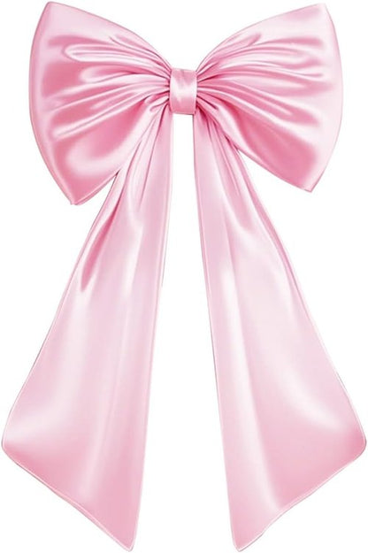 Large Pink Bow Decor - Birthday Party Backdrop & Wall Decorations | Perfect for Weddings & Showers