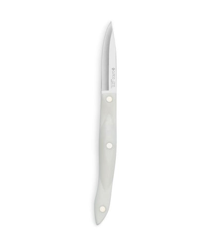 Cutco Model 1720 Paring Knives with 2-3/4" Straight Edge Blade and Overall Length 7-7/8" (Pearl White Handle)