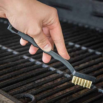 Carlisle FoodService Products 4127000 AP Single-Ended Gun Cleaning Brush, 7", Brass