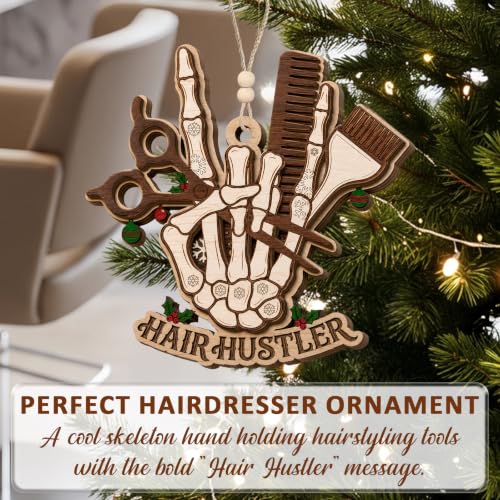 Hairdresser Christmas Ornament - Hair Stylist Gift for Hair Professionals