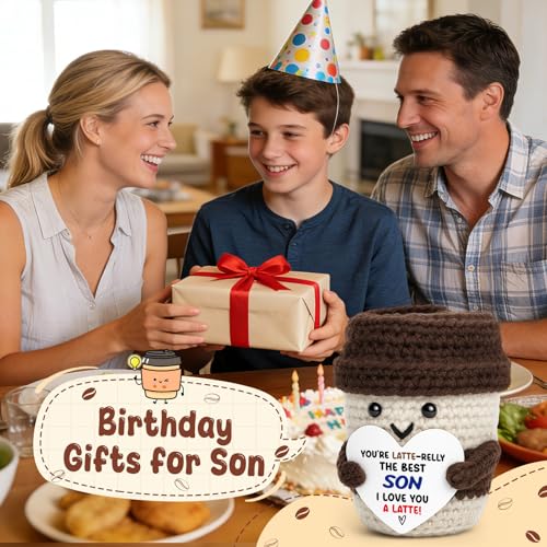 Son Coffee Mug Gift from Mom Dad - Heartwarming Father's Day or Birthday Present - Variation: Son